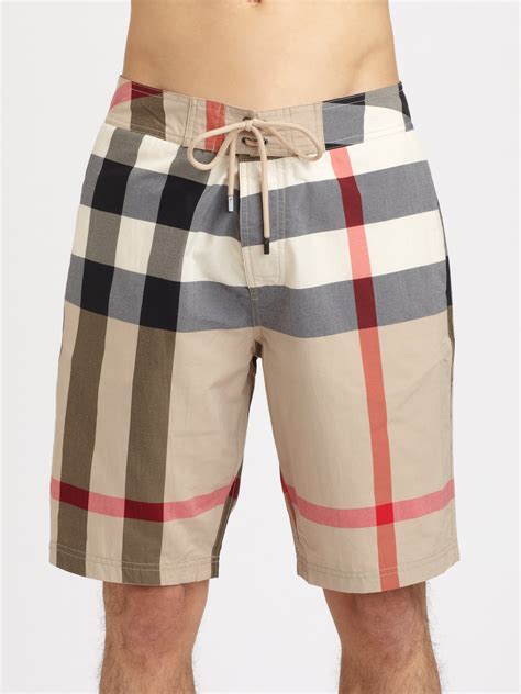 burberry men bathing suit|burberry swim trunks for men.